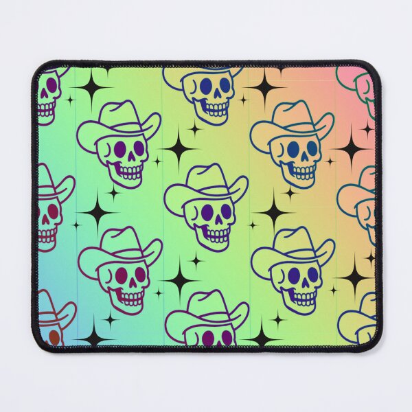 Item preview, Cowboy Skull Pattern Gradient Western Goth Art #1 designed and sold by creativerooney.