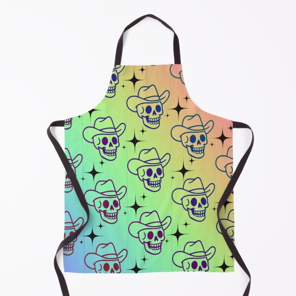 Item preview, Cowboy Skull Pattern Gradient Western Goth Art #1 designed and sold by creativerooney.