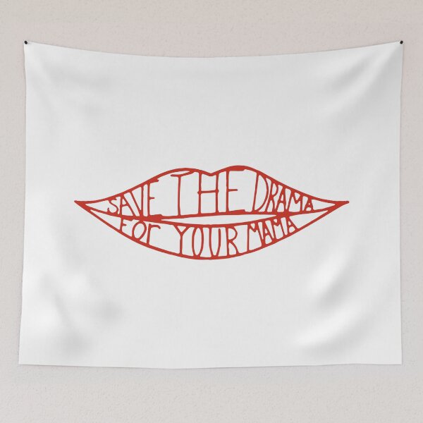 Item preview, Save the Drama for your Mama (FRIENDS/Rachel Green inspired graphic) designed and sold by leAnomis.