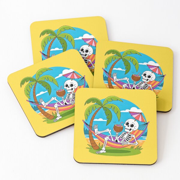 Item preview, Skeleton Hammock Tropical Scene designed and sold by VibrArtco.