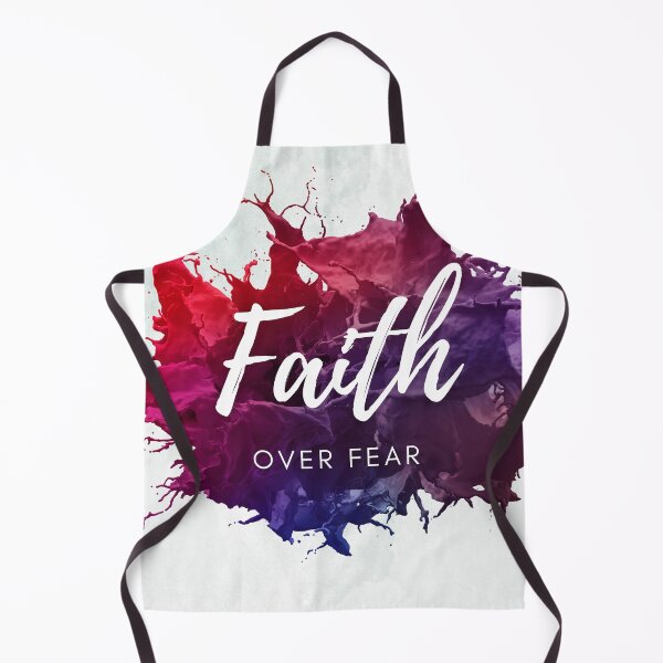 Item preview, Faith over fear logo sticker designed and sold by YeshuaCreations.