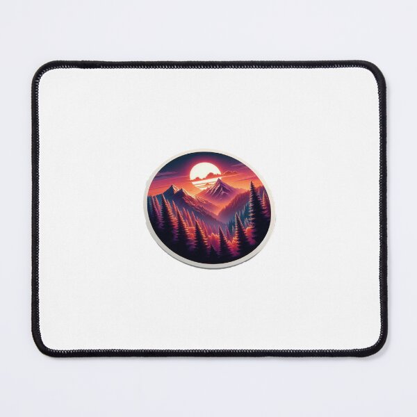 Item preview, Adventure Awaits – 3D Mountain Sticker Design 1 designed and sold by Sticker Art Shop.