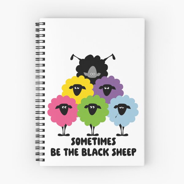 Item preview, Sometimes Be The Black Sheep designed and sold by ZandraCalif.