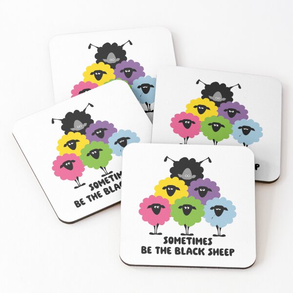 Item preview, Sometimes Be The Black Sheep designed and sold by ZandraCalif.