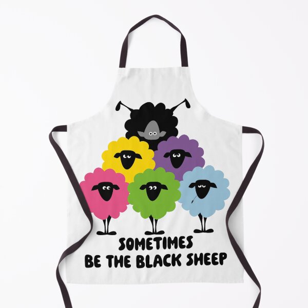 Item preview, Sometimes Be The Black Sheep designed and sold by ZandraCalif.