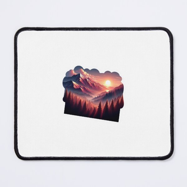 Item preview, Adventure Awaits – 3D Mountain Sticker Design 3 designed and sold by Sticker Art Shop.