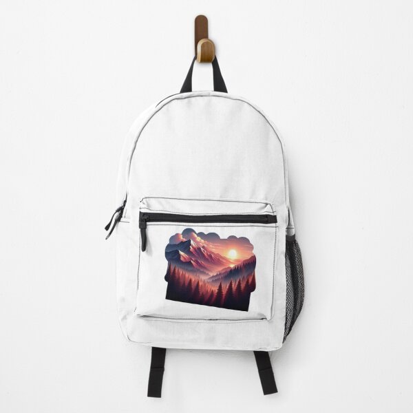 Item preview, Adventure Awaits – 3D Mountain Sticker Design 3 designed and sold by Sticker Art Shop.