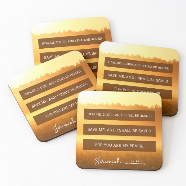 Item preview, Jeremiah 17:14 designed and sold by Undonemadenew.
