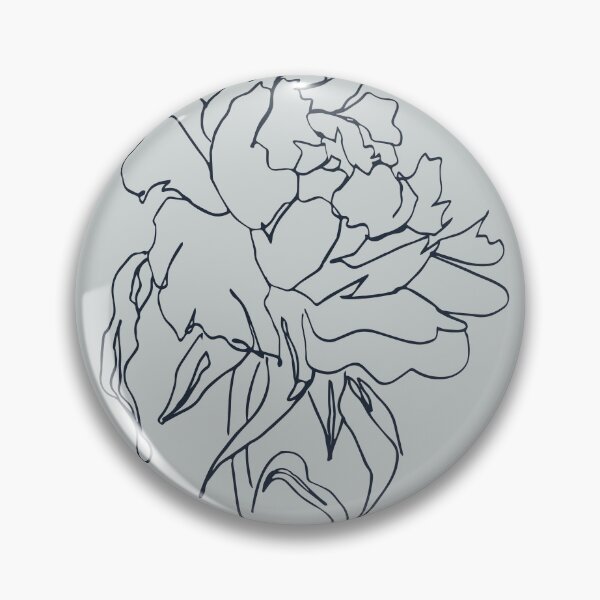 Item preview, Peony - Light Blue - Modern Essence designed and sold by averyhopestudio.