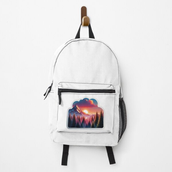 Item preview, Adventure Awaits – 3D Mountain Sticker Design 4 designed and sold by Sticker Art Shop.