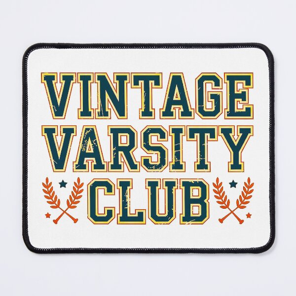 Item preview, Vintage Varsity Club Retro College Sports Design designed and sold by Amanda's Factory.