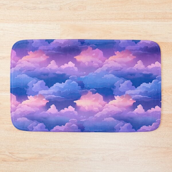 Item preview, Stylized Clouds Pink Blue Purple designed and sold by CraftedHome.