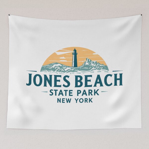 Item preview, Jones Beach State Park - New York  designed and sold by GoodOldVintage.