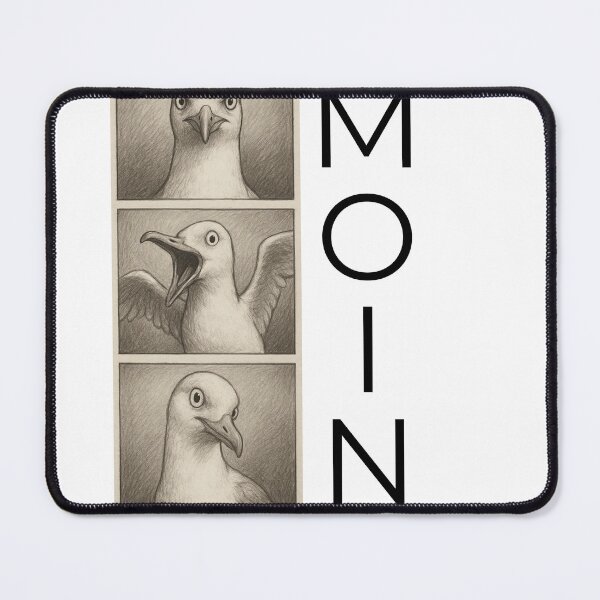 Item preview, Seagull Comic – Funny MOIN Design designed and sold by Fies-und-Fein.