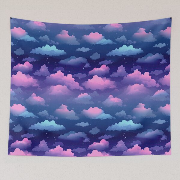 Item preview, Cloudy Night Sky designed and sold by CraftedHome.