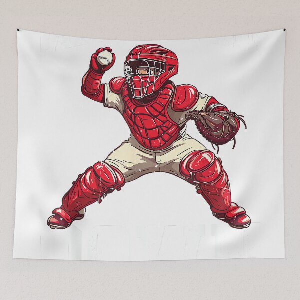 Item preview, Balls In Coming Down Baseball Outfielder Catcher - designed and sold by jspqf2952.