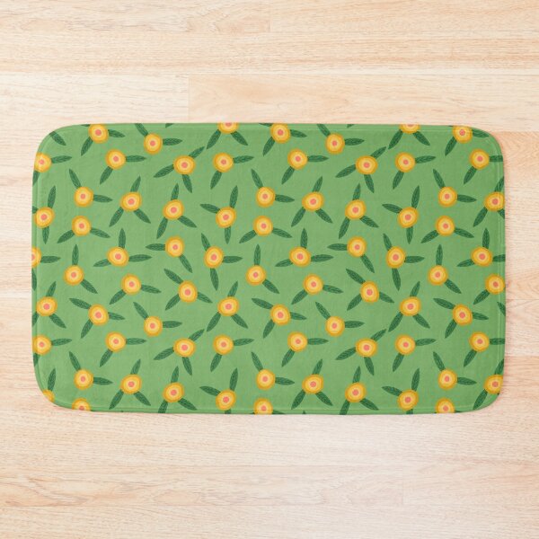Item preview, Retro Bloom — Pink & Yellow Floral Geometric Seamless Pattern designed and sold by NicolaZhukov.