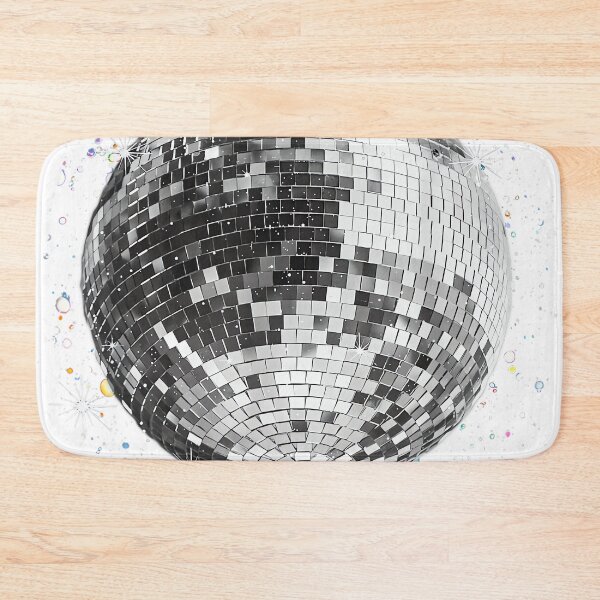 Item preview, Black and White Disco Ball Club Retro designed and sold by jspqf2952.