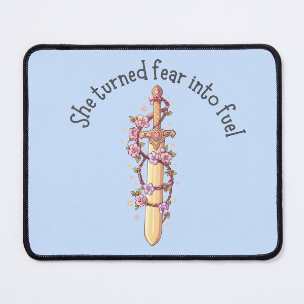 Item preview, She Turned Fear Into Fuel designed and sold by WarriorsArmour.