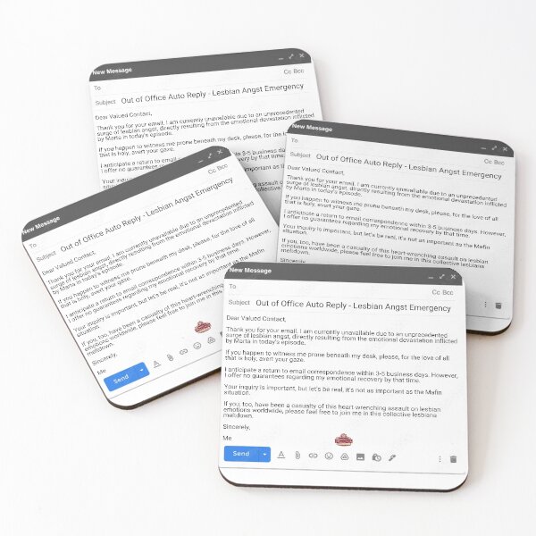 Item preview, Out of Office - Mafin Emergency designed and sold by ShipIt23.
