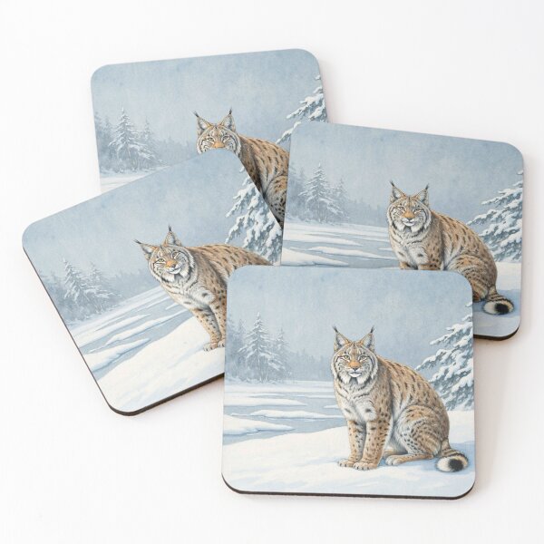 Item preview, Lynx Cat In Forest designed and sold by Gabriela McDaniel.