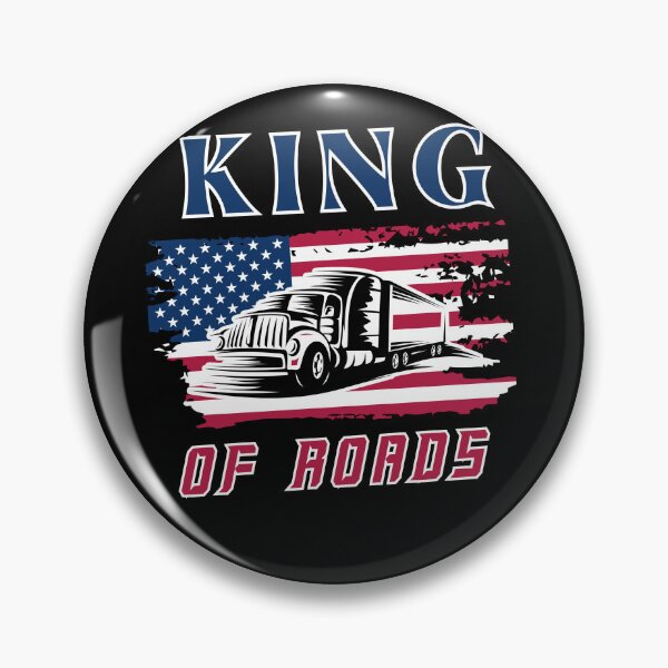 Item preview, King Of Roads Gift For Trucker designed and sold by Bawek85Designs.