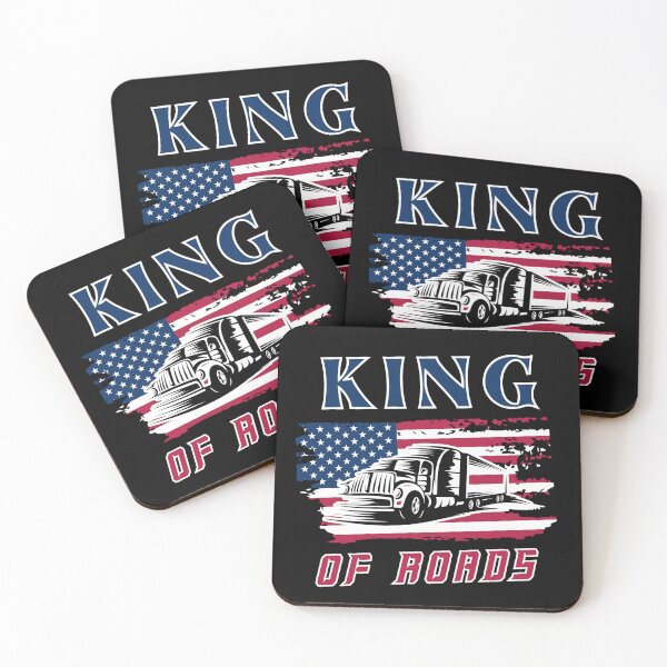 Item preview, King Of Roads Gift For Trucker designed and sold by Bawek85Designs.