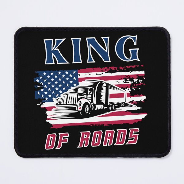 Item preview, King Of Roads Gift For Trucker designed and sold by Bawek85Designs.