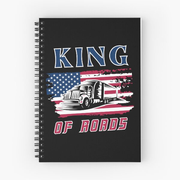 Item preview, King Of Roads Gift For Trucker designed and sold by Bawek85Designs.