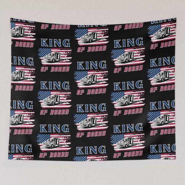 Item preview, King Of Roads Gift For Trucker designed and sold by Bawek85Designs.