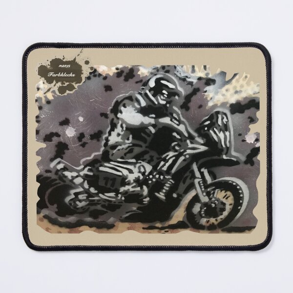 Item preview, A motocross rider in action designed and sold by marysfarbklecks.