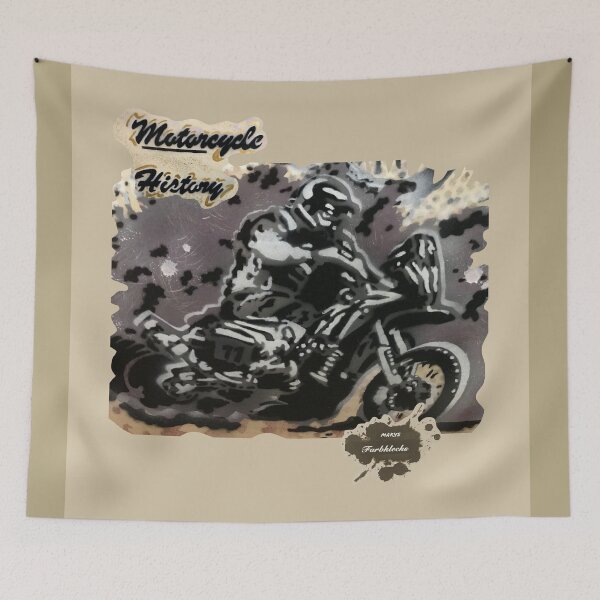 Item preview, A motocross rider in action designed and sold by marysfarbklecks.