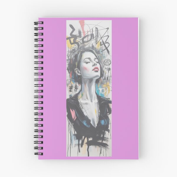 Item preview, Expressive Woman Graffiti Portrait Art By Merch, Limited Edition designed and sold by MADISYNDONALD.