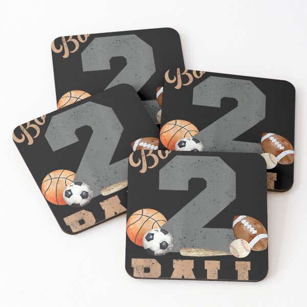 Item preview, Born 2 Ball 2nd Birthday Sports 2 Year Old Boy Second Bday designed and sold by jspqf2952.