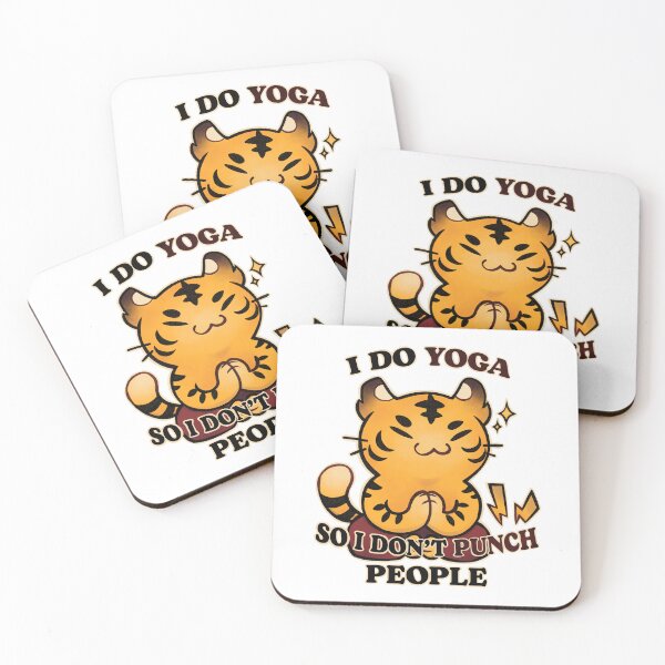 Item preview, Yoga tiger designed and sold by tilunechacon.