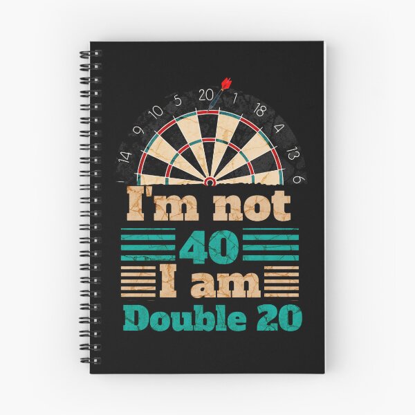 Item preview, Dart I'm not 40 I'm double 20 designed and sold by TheØche.