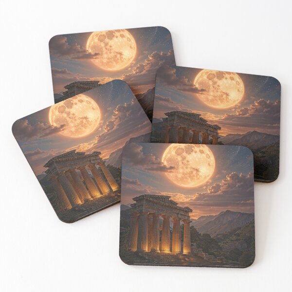 Item preview, Temple of the Eternal Moon designed and sold by AspisArtworks.