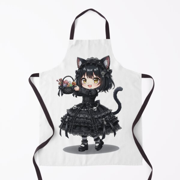 Item preview, Cute Anime Witch Girl – Magical Halloween Artwork designed and sold by AR ALFARIZI STUDIO.