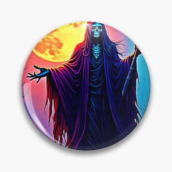 Item preview, Spooky Moon Death's Call Design designed and sold by Health And Fitness Posts e-Store.