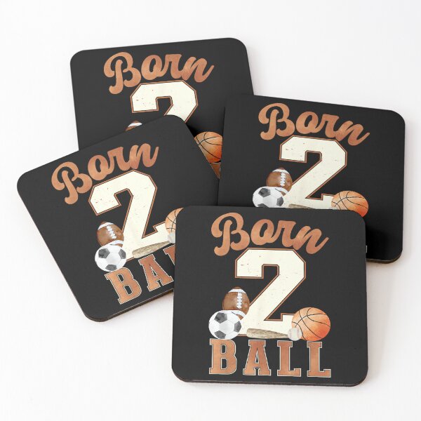 Item preview, Born 2 Ball 2nd Birthday Sports 2 Year Old Boy Second Bday designed and sold by jspqf2952.