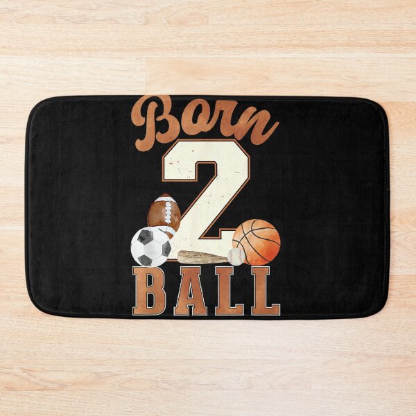 Item preview, Born 2 Ball 2nd Birthday Sports 2 Year Old Boy Second Bday designed and sold by jspqf2952.