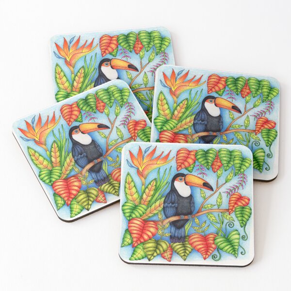 Item preview, Jungle Toucan designed and sold by Christina Plumb.