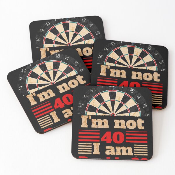 Item preview, Dart I'm not 40 I'm double 20 designed and sold by TheØche.