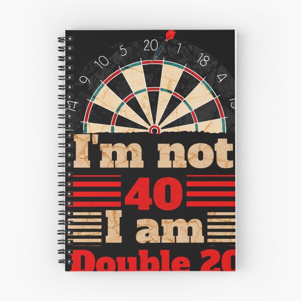 Item preview, Dart I'm not 40 I'm double 20 designed and sold by TheØche.