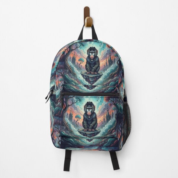 Item preview, Gothic Baboon Dreamscape designed and sold by DreamsByAI.