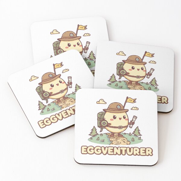 Item preview, Eggventurer Cartoon | Kawaii Adventurer Egg designed and sold by Mr.Egg Shop.