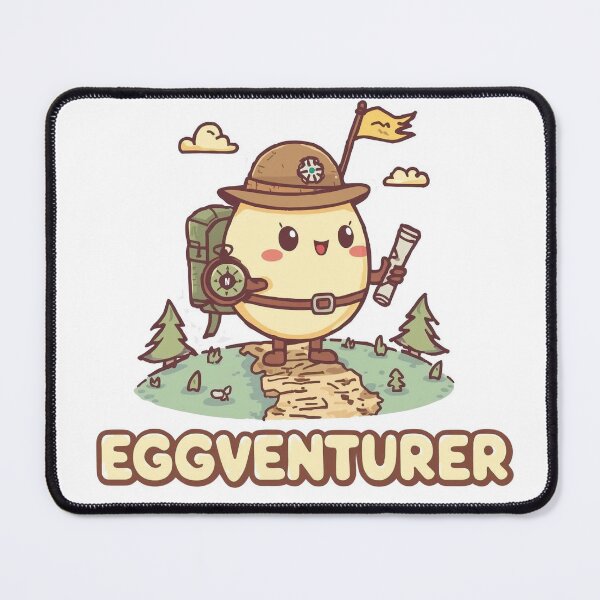 Item preview, Eggventurer Cartoon | Kawaii Adventurer Egg designed and sold by Mr.Egg Shop.