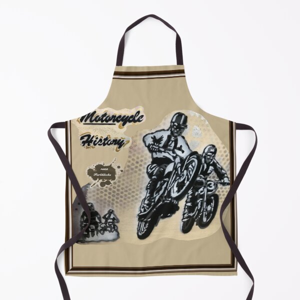 Item preview, Portrait of a motocross rally designed and sold by marysfarbklecks.