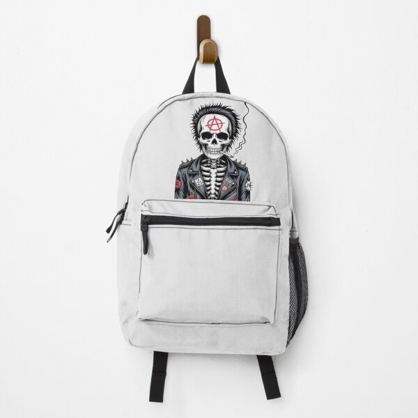 Item preview, Punk Rocker Skeleton – Funny Rebel Anarchy designed and sold by paulo silveira.