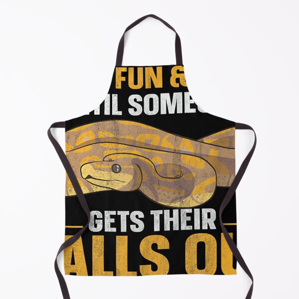 Item preview, All Fun Until Someone Gets Their Balls Out Funny Ball Python designed and sold by jspqf2952.